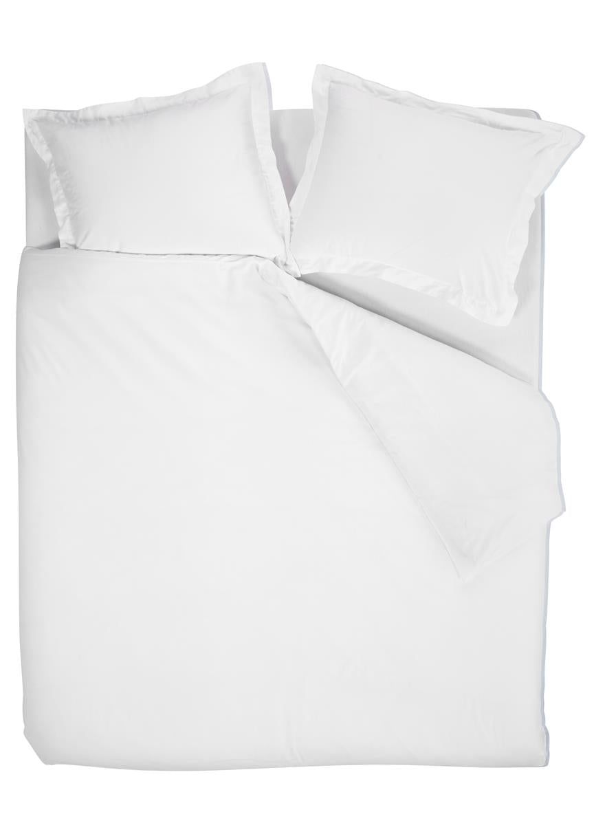 Beddinghouse Gloss dekbedovertrek - Tweepersoons - 200x200/220 cm - Wi