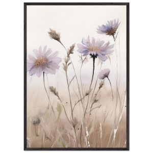 Artfulprints Poster met Lijst Flower aquarel 1 – 70×100 cm – Taupe Artfulprints Poster met Lijst Flower aquarel 1 – 70×100 cm – Taupe