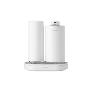 Brabantia SinkStyle Zeepdispenser Set, 2x 200 ml – Mineral Fresh White Brabantia SinkStyle Zeepdispenser Set, 2x 200 ml – Mineral Fresh White