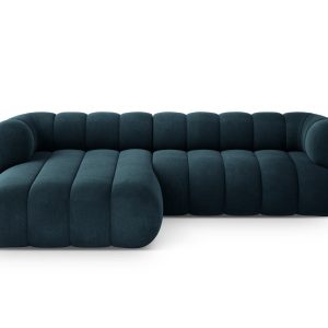 Cosmopolitan Design linker hoekbank Koge 5-zits, flueel diepe olie – 1 Cosmopolitan Design linker hoekbank Koge 5-zits, flueel diepe olie – 1
