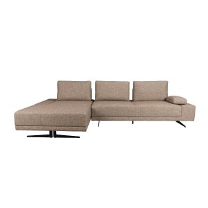 Dutchbone Shelly 3-zitsbank Links Chaise Longue Beige Dutchbone Shelly 3-zitsbank Links Chaise Longue Beige