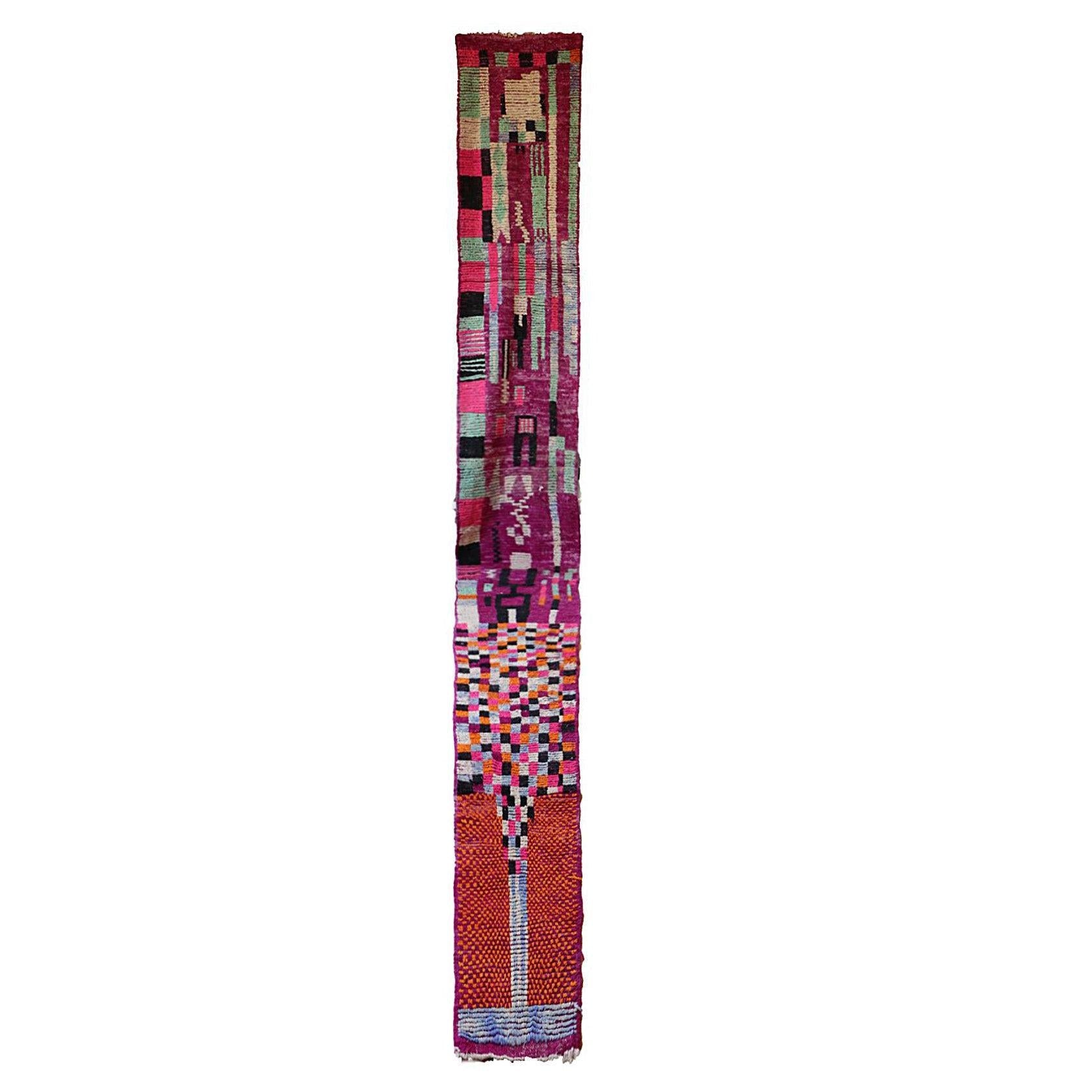 AFK Living vloerkleed Berber - handgemaakt - Wol - 75 x 768 cm