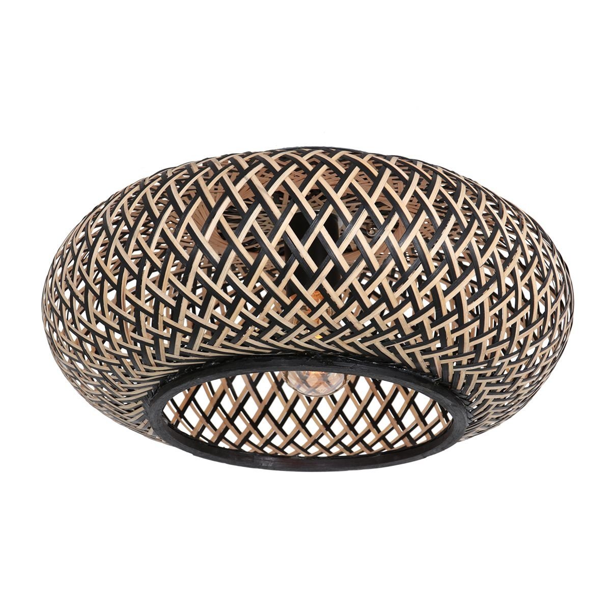 Anne Light & home plafondlamp Maze - 1 lichts - 42x 22 cm - beige zwar