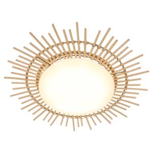 Anne Light & home plafondlamp Aura – 1 lichts – 50x 6 cm – wit Anne Light & home plafondlamp Aura – 1 lichts – 50x 6 cm – wit