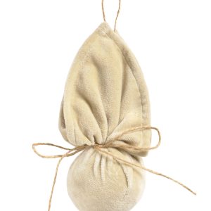 Calma House Kerstornament Velour – Ecru – Diam. 7 Calma House Kerstornament Velour – Ecru – Diam. 7