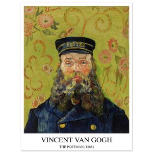 Artfulprints Vincent van Gogh – The Postman 1888 poster 30×40 cm Artfulprints Vincent van Gogh – The Postman 1888 poster 30×40 cm