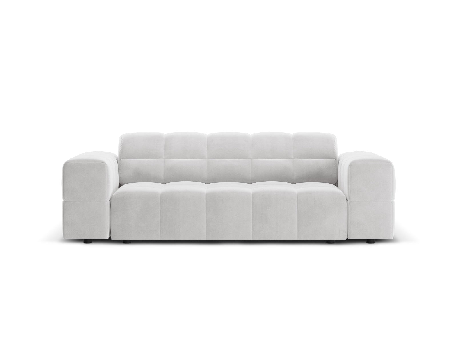 Cosmopolitan Design Bank Chicago 2-zits, flueel geld - 102x178x78cm