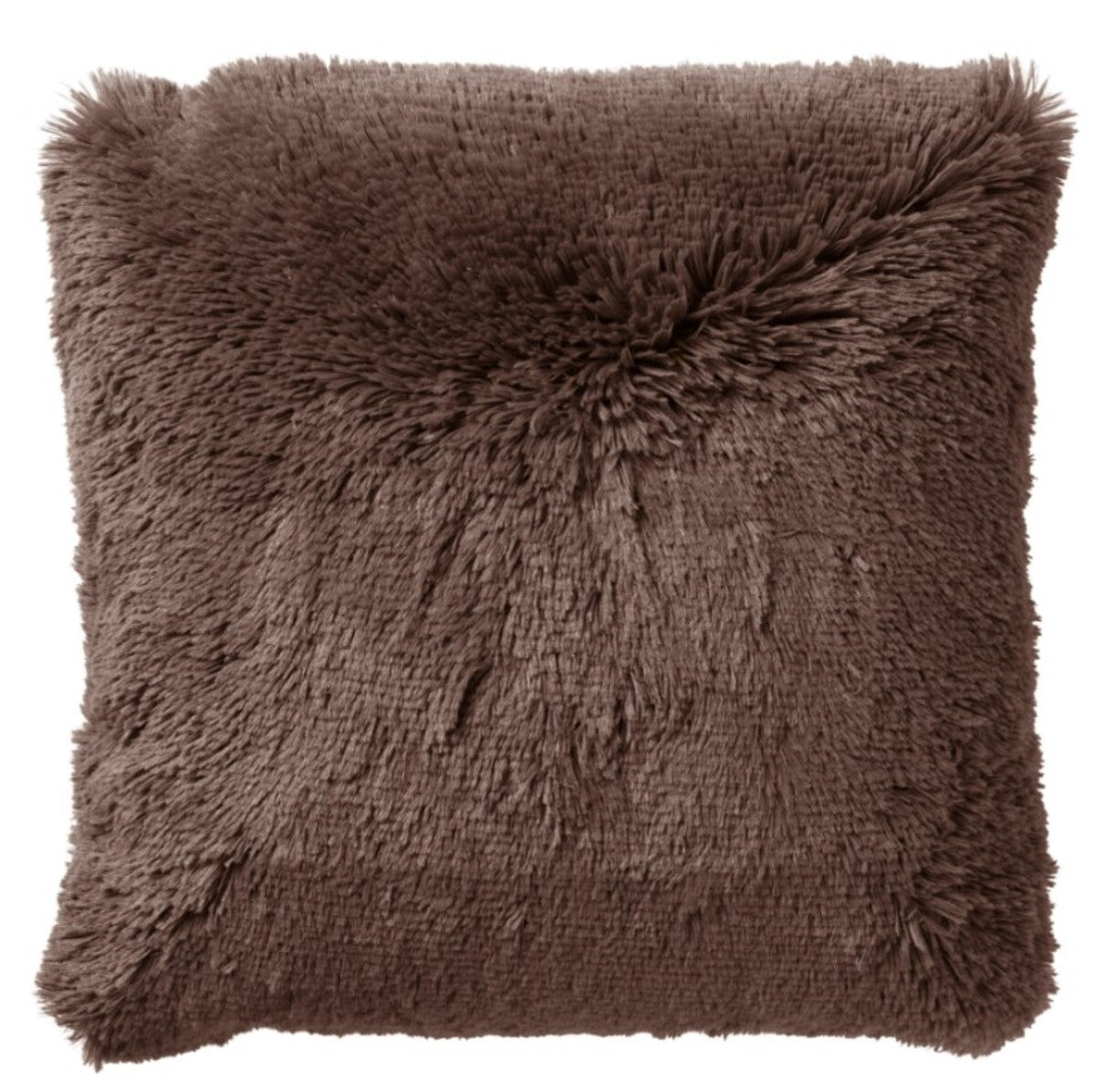 FLUFFY - sierkussen 60x60 cm - superzacht - XL kussen - Chocolate Mart