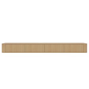 DÉJA Living Tv-meubel Lino – Naturel – 240x40x25cm DÉJA Living Tv-meubel Lino – Naturel – 240x40x25cm