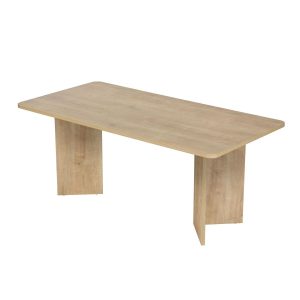 Calicosy – Eettafel LORAN – Licht hout 180x35x46 cm Calicosy – Eettafel LORAN – Licht hout 180x35x46 cm