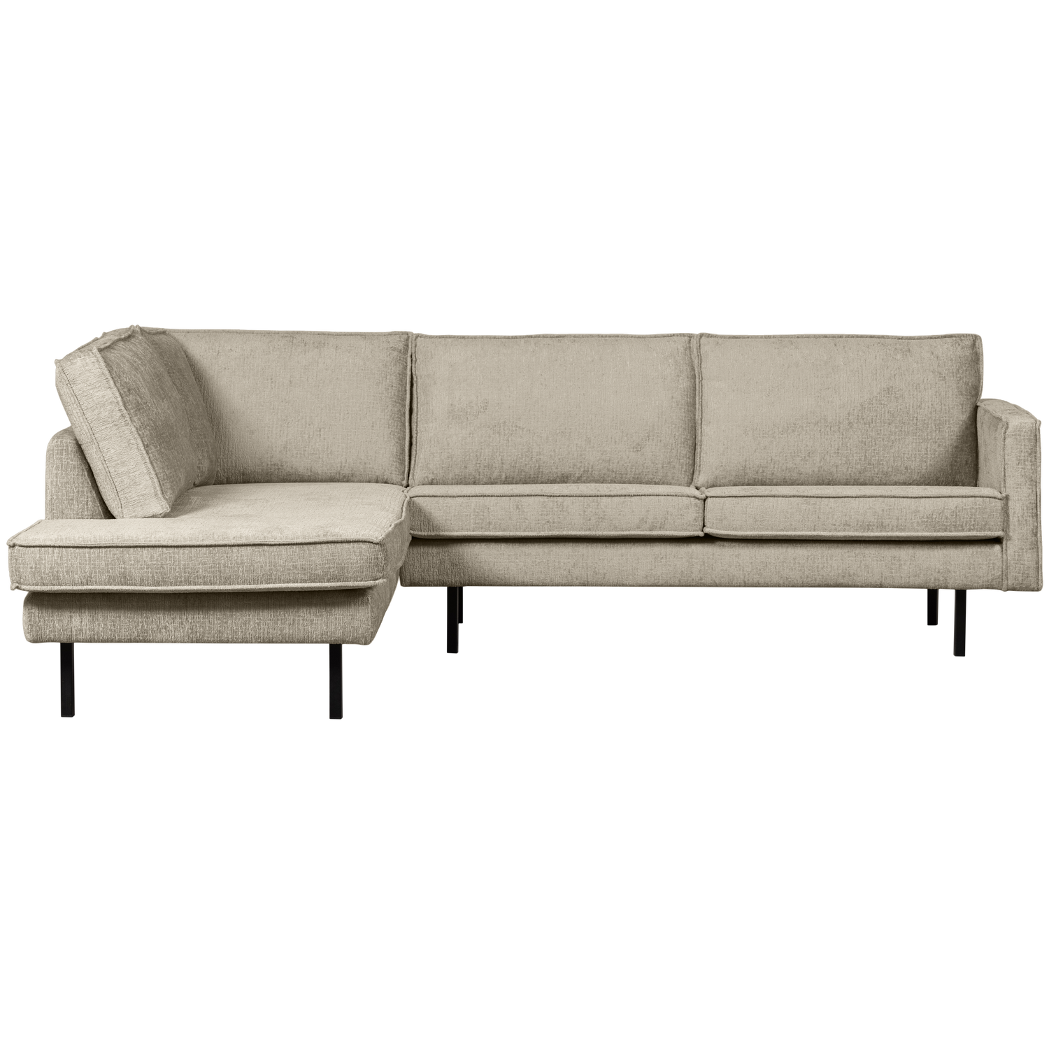 WOOOD hoekbank links Rodeo - Velvet - Wheatfield - 85x266x213