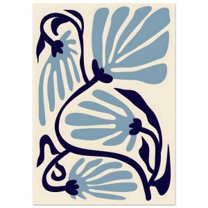 Artfulprints Poster Matisse – Ode to a turquoise flower – A4 21×29.7 c Artfulprints Poster Matisse – Ode to a turquoise flower – A4 21×29.7 c