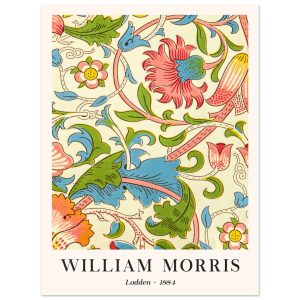 Artfulprints Poster William Morris – Lodden 1884 – 30×40 cm – Meerkleu