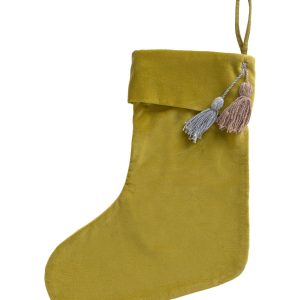 Calma House Kerstornament Velour – Groen – 40×33 Calma House Kerstornament Velour – Groen – 40×33