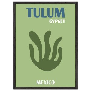 Artfulprints Poster met Lijst Mexico – Tulum Gypset – 50×70 cm – Groen Artfulprints Poster met Lijst Mexico – Tulum Gypset – 50×70 cm – Groen