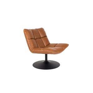 Dutchbone Bar Loungestoel Bruin Dutchbone Bar Loungestoel Bruin
