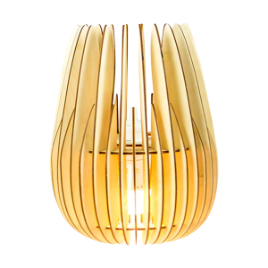 Bomerango Halley S houten lampenkap small – Ø 25 cm Bomerango Halley S houten lampenkap small – Ø 25 cm