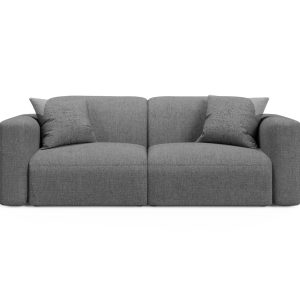 Cosmopolitan Design Modulaire bank Strino 3-zits, structurele stof gri Cosmopolitan Design Modulaire bank Strino 3-zits, structurele stof gri