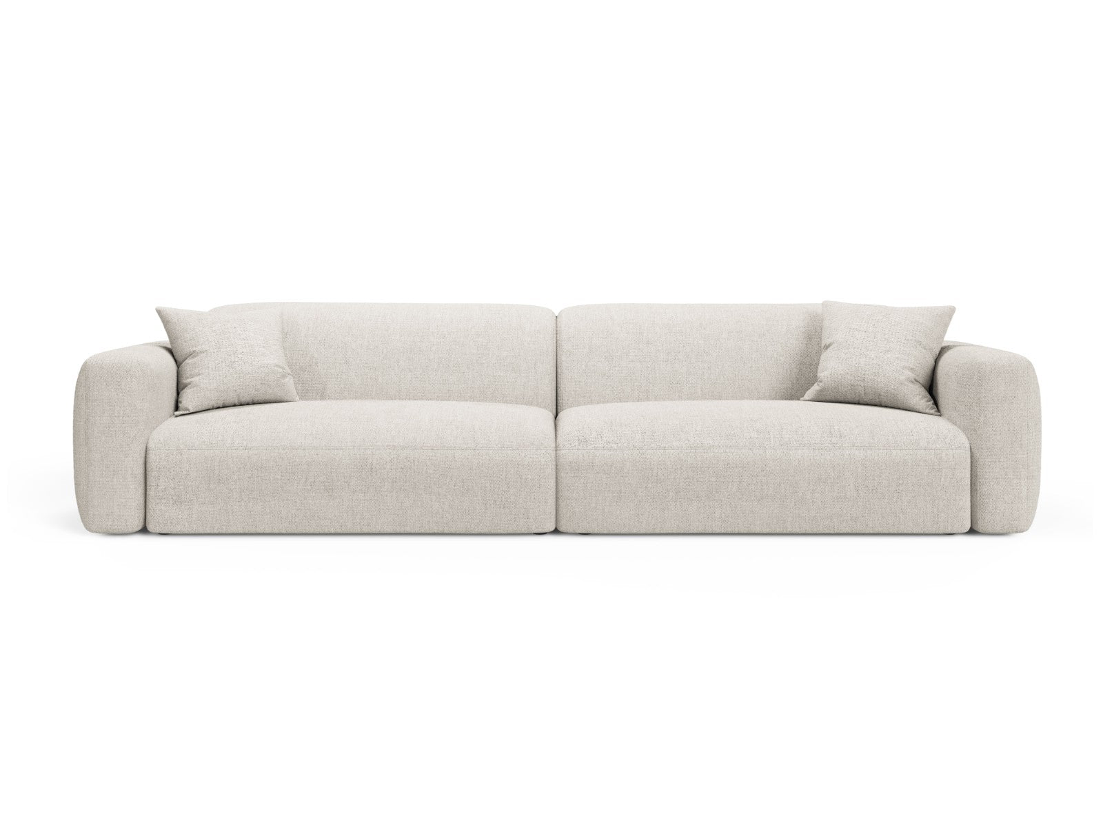 Cosmopolitan Design Modulaire bank Strino 4-zits, structurele stof bei