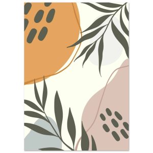 Artfulprints Poster Boho – Floral play – A4 21×29.7 cm – Meerkleurig Artfulprints Poster Boho – Floral play – A4 21×29.7 cm – Meerkleurig
