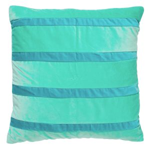 PEMM – sierkussen 45×45 cm – velvet – Beveled Glass – groen, blauw PEMM – sierkussen 45×45 cm – velvet – Beveled Glass – groen, blauw