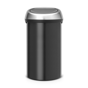 Brabantia Touch Bin afvalemmer, 60L – Matt Black Brabantia Touch Bin afvalemmer, 60L – Matt Black