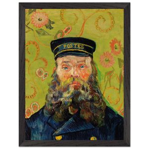 Artfulprints Poster met Lijst Vincent van Gogh – The Postman – 30×40 c Artfulprints Poster met Lijst Vincent van Gogh – The Postman – 30×40 c