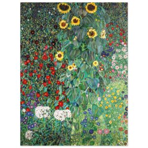 Artfulprints Poster Gustav Klimt – Country garden with sunflowers – 30 Artfulprints Poster Gustav Klimt – Country garden with sunflowers – 30