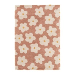 AFK Living vloerkleed Bloemen – voor kinderen – roos – 80 x 150 cm AFK Living vloerkleed Bloemen – voor kinderen – roos – 80 x 150 cm