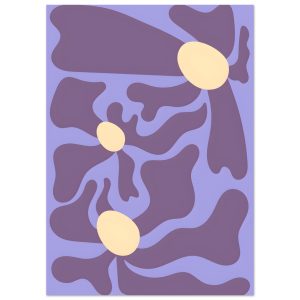 Artfulprints Poster Matisse – Purple flowers – 50×70 cm – Paars Artfulprints Poster Matisse – Purple flowers – 50×70 cm – Paars