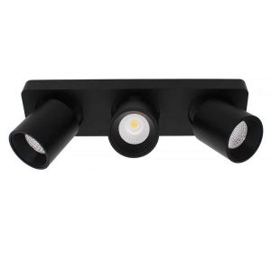 Artdelight spot Laguna – 3 lichts – 32 x 9.5 cm – zwart Artdelight spot Laguna – 3 lichts – 32 x 9.5 cm – zwart