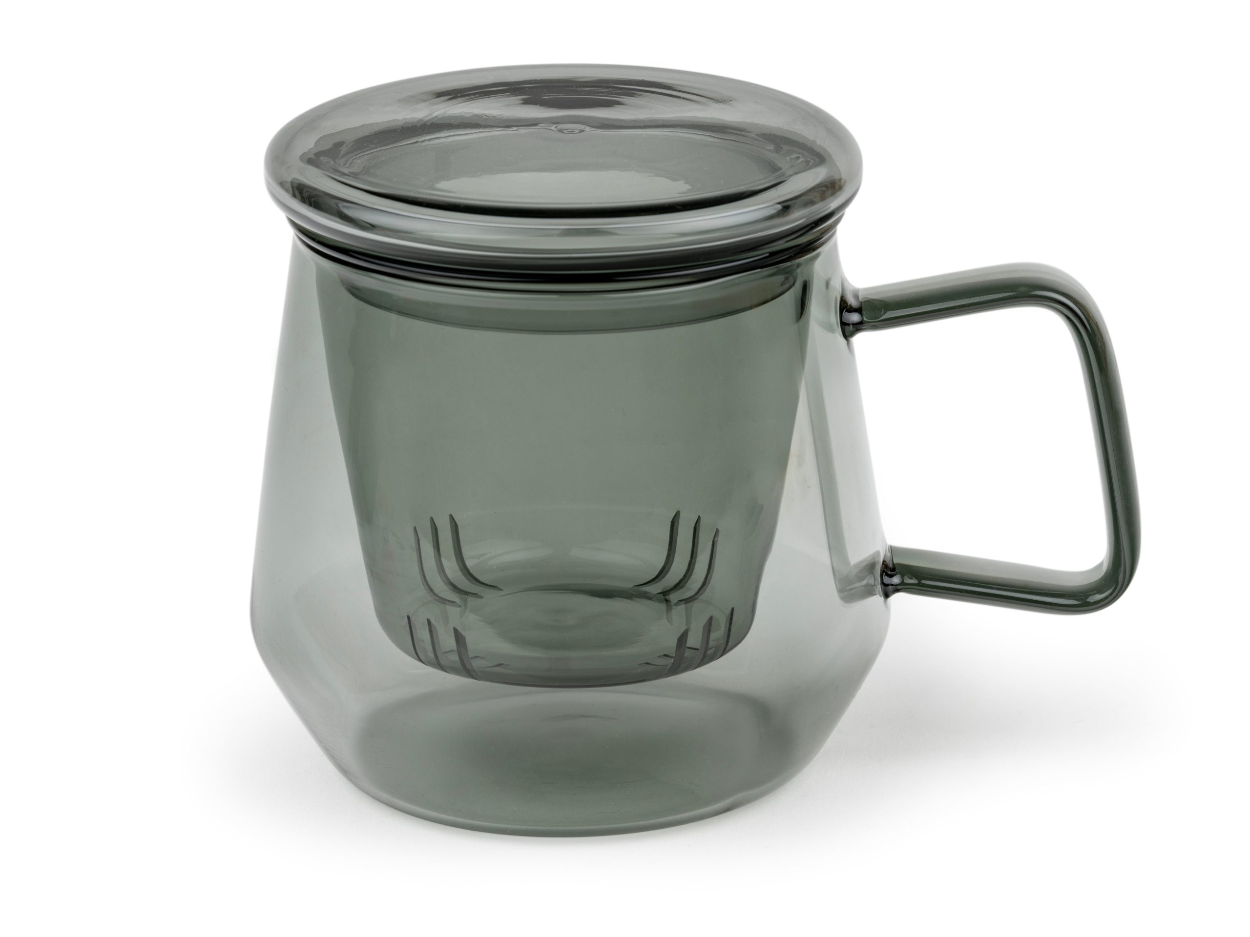 Bredemeijer -Tea for one Livorno glas zwart 290ml