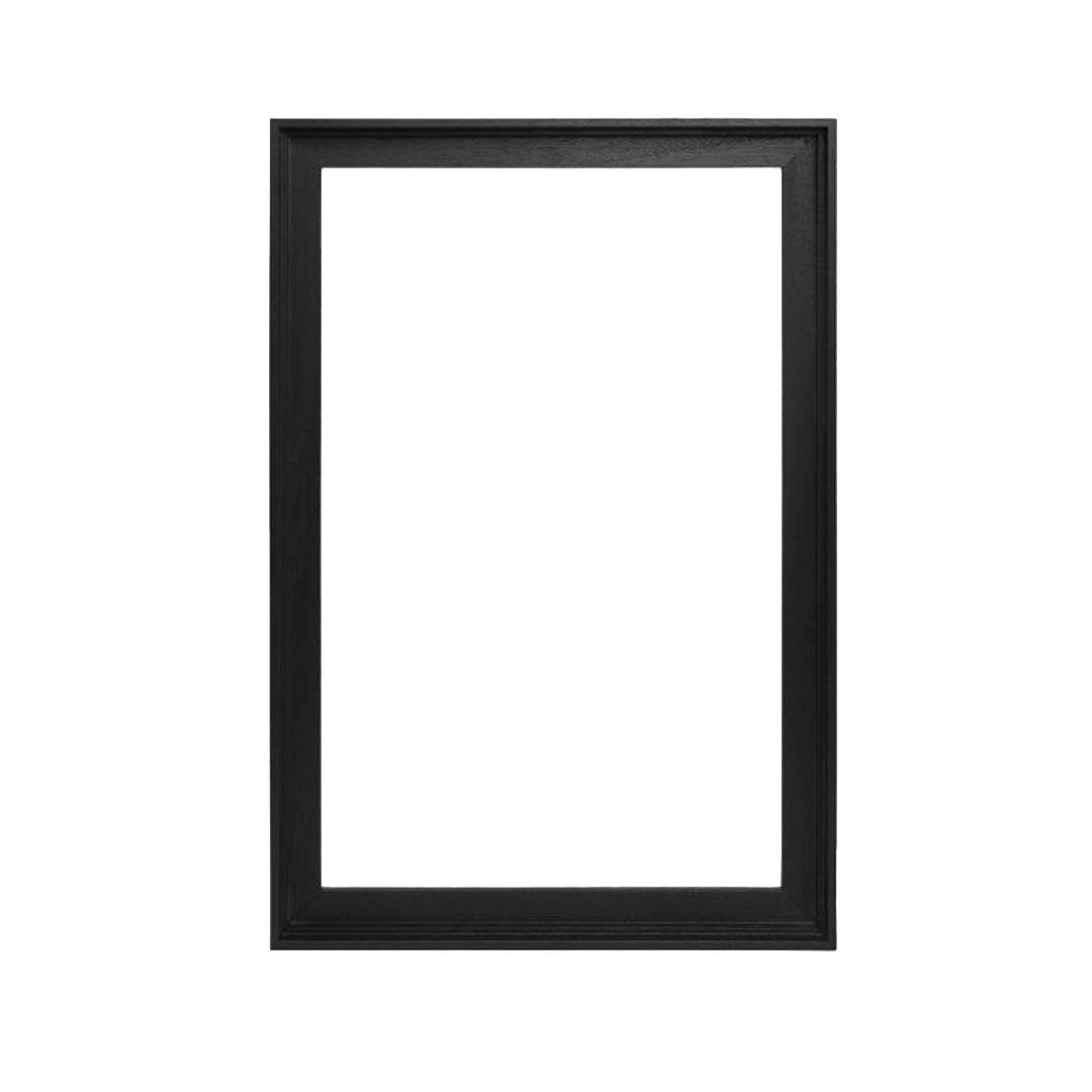 Artfulprints Baklijst voor Canvas - 100x150 cm - Zwart