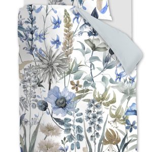 Beddinghouse dekbedovertrek Sybil – 140×200/220 cm – blauw Beddinghouse dekbedovertrek Sybil – 140×200/220 cm – blauw