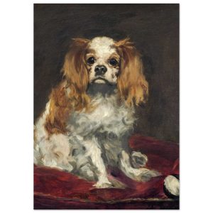Artfulprints Poster Edouard Manet – A King Charles Spaniel – A4 21×29. Artfulprints Poster Edouard Manet – A King Charles Spaniel – A4 21×29.