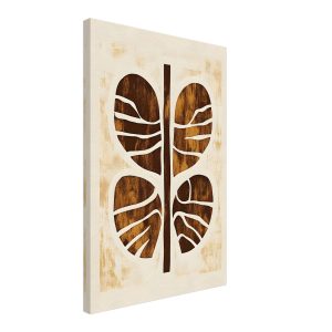 Artfulprints Canvas Boho – Rooted form canvas – 40×60 cm – Bruin Artfulprints Canvas Boho – Rooted form canvas – 40×60 cm – Bruin
