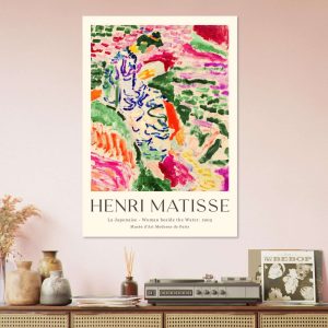 Artfulprints Poster Matisse – La japonaise 1905 – 70×100 cm – Meerkleu Artfulprints Poster Matisse – La japonaise 1905 – 70×100 cm – Meerkleu