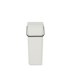 Brabantia Sort & Go afvalemmer, 40 liter – Light Grey