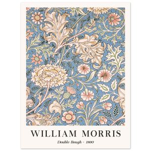 Artfulprints Poster William Morris – Double bough 1890 – 30×40 cm – Bl Artfulprints Poster William Morris – Double bough 1890 – 30×40 cm – Bl