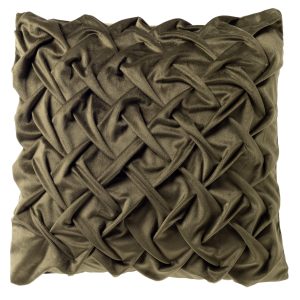 MIRA – sierkussen 45×45 cm – 3D-vlechtpatroon – Mayfly – groen MIRA – sierkussen 45×45 cm – 3D-vlechtpatroon – Mayfly – groen