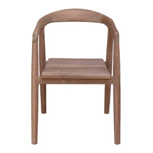 DÉJA Living Eetkamerstoel Lennox – Teakhout – Naturel