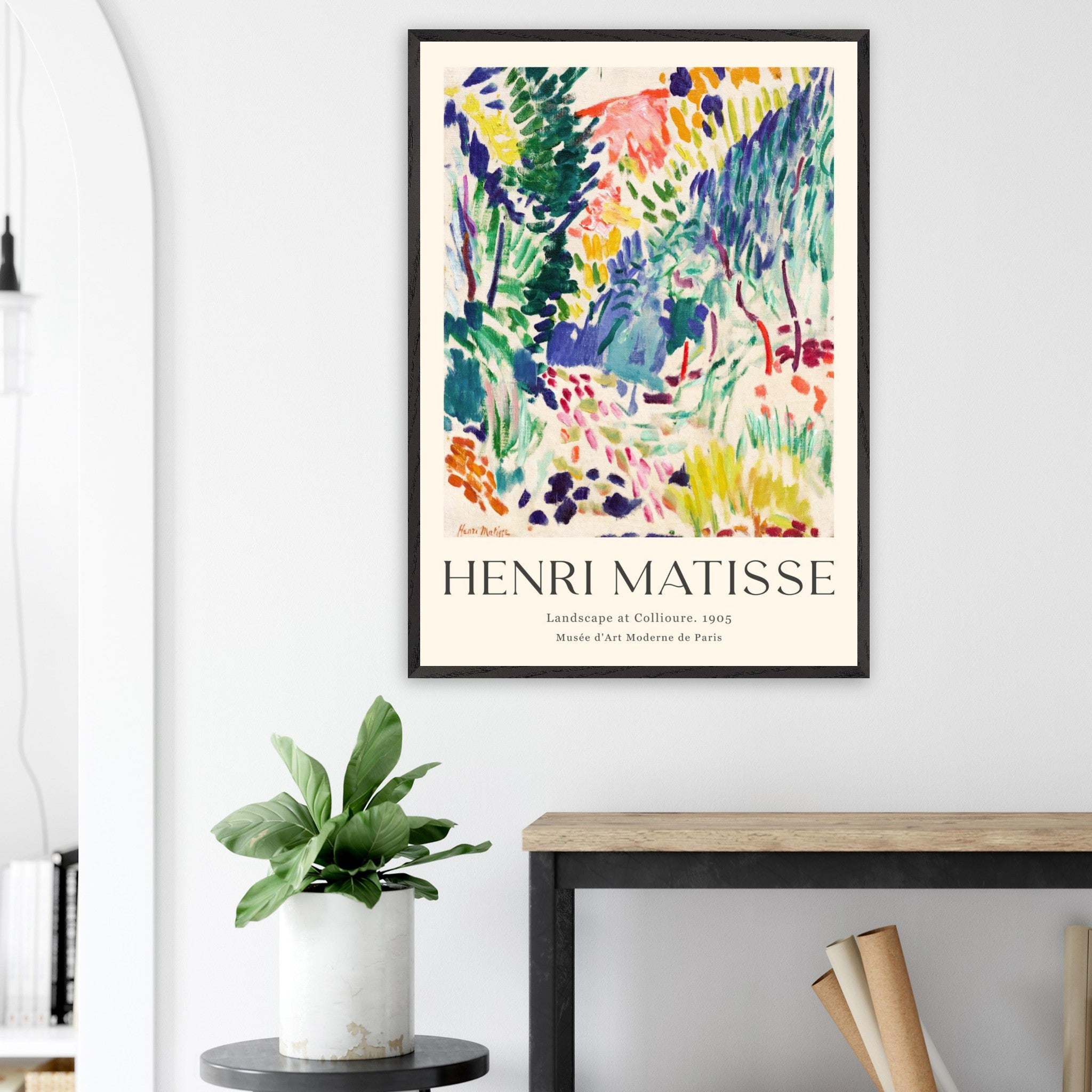 Artfulprints Poster Matisse - Landscape of Collioure 1905 - 70x100 cm