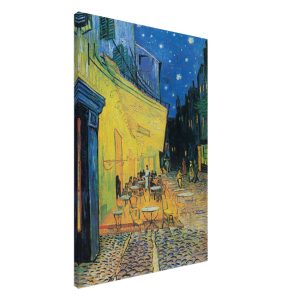 Artfulprints Canvas Vincent van Gogh – Caféterras bij nacht canvas – 6 Artfulprints Canvas Vincent van Gogh – Caféterras bij nacht canvas – 6
