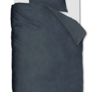 Ambiante Dekbedovertrek Velvety – 140 x 200/220 cm – Blauw Ambiante Dekbedovertrek Velvety – 140 x 200/220 cm – Blauw