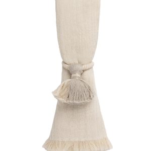 Calma House Servettenhouder (set van 4 stuks) Sami – Beige – Diam. 3.5 Calma House Servettenhouder (set van 4 stuks) Sami – Beige – Diam. 3.5