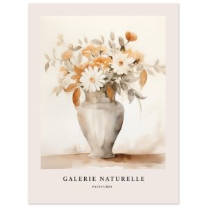 Artfulprints Poster Bloemen in vaas 2 – 30×40 cm – Taupe Artfulprints Poster Bloemen in vaas 2 – 30×40 cm – Taupe