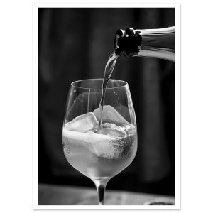 Artfulprints Poster Aperol Spritz – Lifestyle black-white – 50×70 cm – Artfulprints Poster Aperol Spritz – Lifestyle black-white – 50×70 cm –
