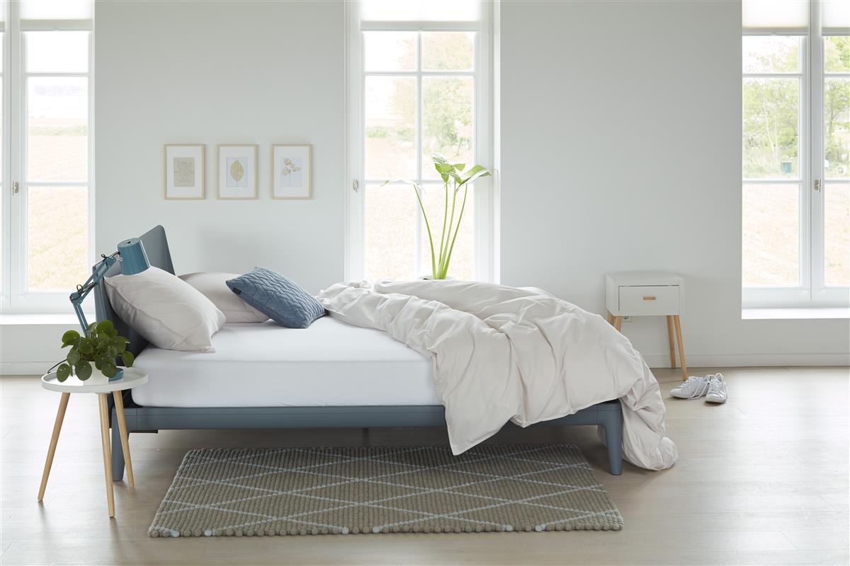 Beddinghouse - Jersey - Split-topper - Hoeslaken - 180x220 cm - Wit