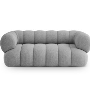 Cosmopolitan Design Bank Koge 2-zits, chenille lichtgrijs – 95x180x70c Cosmopolitan Design Bank Koge 2-zits, chenille lichtgrijs – 95x180x70c