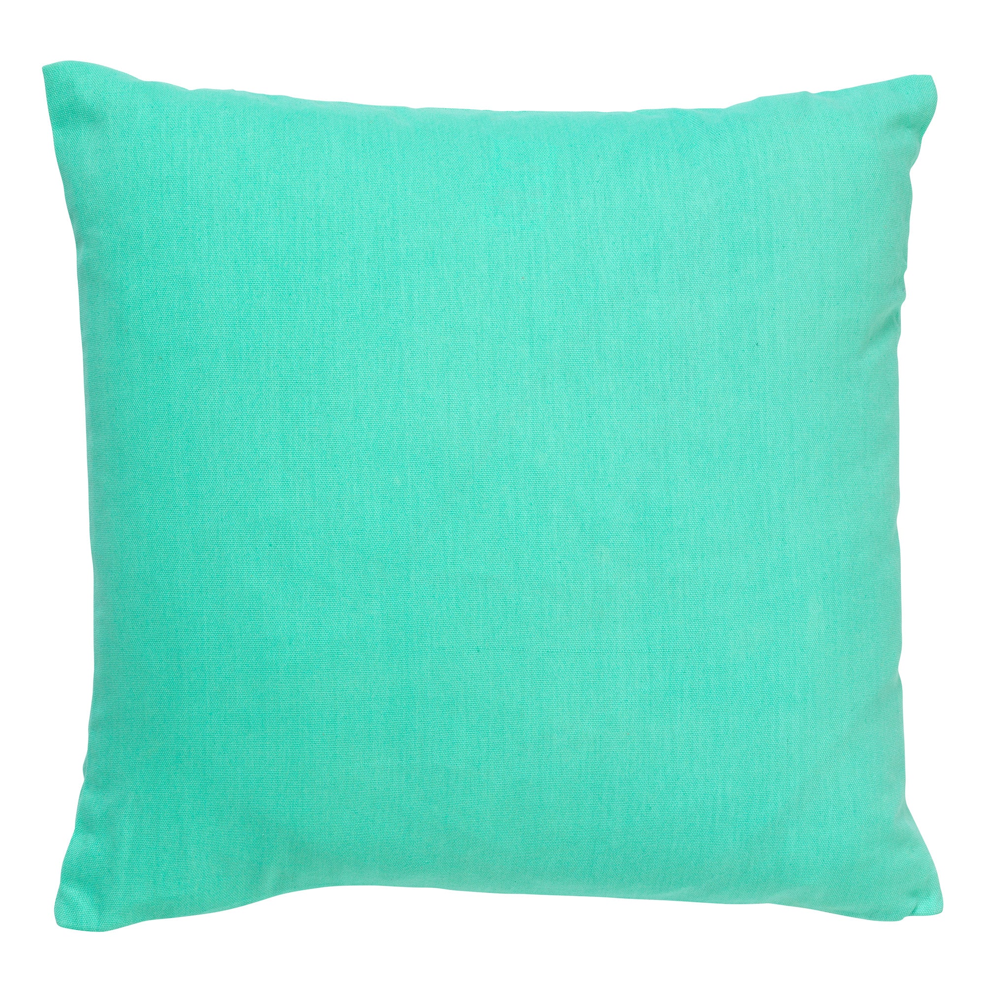 JAMES - Kussenhoes 45x45 cm - duurzaam katoen - effen kleur - Beveled